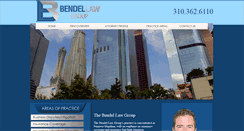 Desktop Screenshot of bendellaw.com